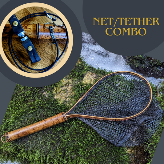 Fly Fishing Nets Hand Crafted to Order with Carolina Grown Bamboo